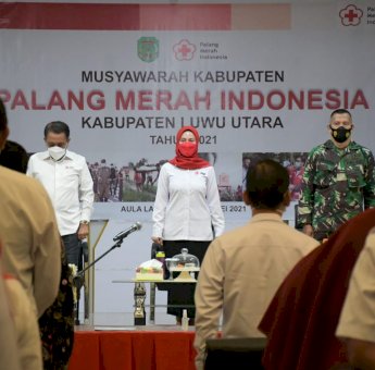 Indah Putri Indriani Diminta Kembali Pimpin PMI Luwu Utara