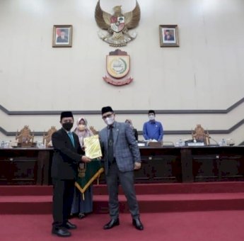 Gelar Rapat Paripurna, DPRD Makassar Sampaikan Laporan Reses Kedua Tahun 2020-2021