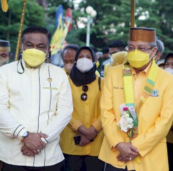 Bupati Bone Minta Airlangga Hartarto dan Taufan Pawe Bertekad Bertarung di Pemilu