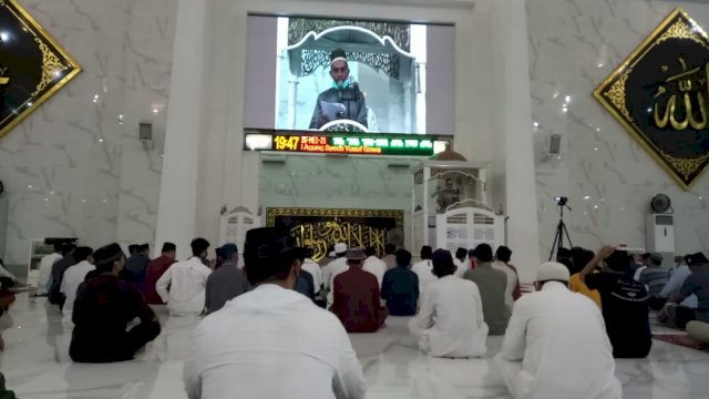 Pemkab Gowa Gelar Salat Gerhana di Masjid Agung Syekh Yusuf