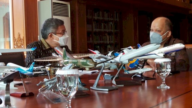 Taufan Pawe Temui Ilham Habibie, Pembukaan Museum BJ Habibie Ditargetkan Tahun Ini