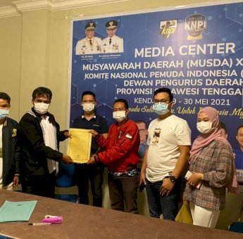 Pemuda Desa dari Konawe Resmi Daftarkan Diri Jadi Calon Ketua KNPI Sultra