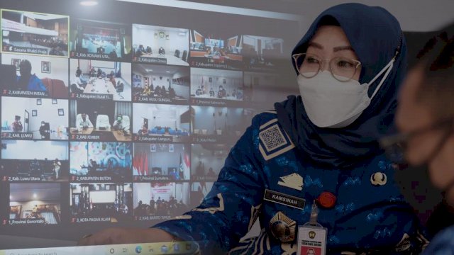 Pjs Sekretaris Kabupaten Gowa, Kamsina. (Istimewa)