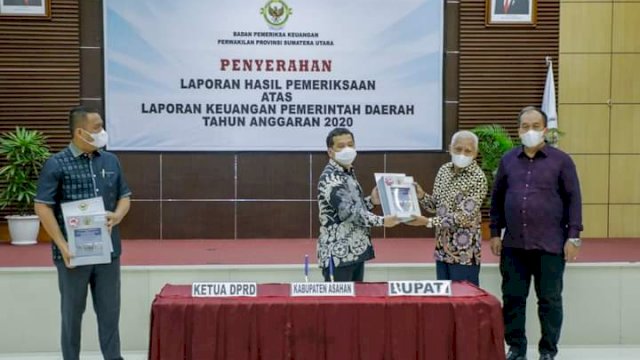 Empat Tahun Berturut-turut Pemda Asahan Terima WTP Dari BPK RI