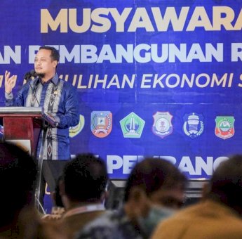 Di Musrenbang Regional Sulawesi, Andi Sudirman Paparkan Ususan Program Prioritas Pemprov Sulsel 2022