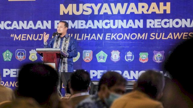 Di Musrenbang Regional Sulawesi, Andi Sudirman Paparkan Ususan Program Prioritas Pemprov Sulsel 2022