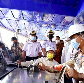 Andi Sudirman Resmikan KMP Takabonerate: Sulsel Menuju Hub Inonesia Timur