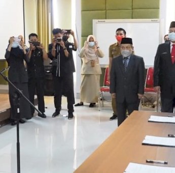 Sekprov Sulsel Lantik 24 Pejabat Lingkup Dinas PKP2, Ini Pesannya