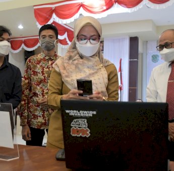 Launching Aplikasi e-Mall Lutra, Indah Harap Tak Hanya Pasarkan Prodak UMKM