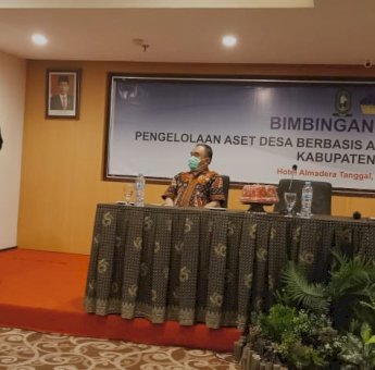 Buka Bimtek Sipades Bupati Sinjai Harap Desa Mampu Kelola Aset Dengan Baik