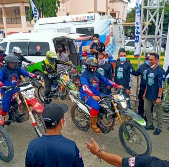 ‘Sontrac One Day Trail Adventure Latemmamala’ Siapkan Bus Swab Antigen, Bupati Soppeng Jadi Salah Satu Pesertanya