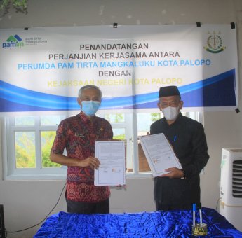 PAM TM Kota Palopo Lanjutkan Kerjasama dengan Kejari Kota Palopo