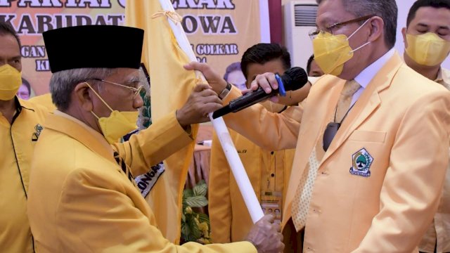 Ambas Syam Aklamasi Terpilih Ketua Golkar Gowa, Ini Pesan Taufan Pawe
