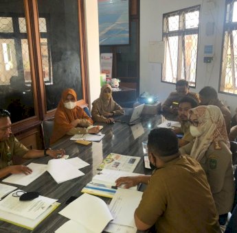 Kadis Kominfo Palopo Pimpin Rapat Monitoring dan Pengisian LKE RB