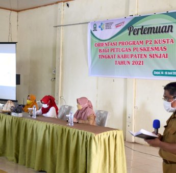 Dinkes Sinjai Gelar Orientasi Program P2 Kusta Bagi Petugas