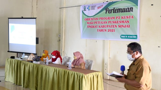 Dinkes Sinjai Gelar Orientasi Program P2 Kusta Bagi Petugas