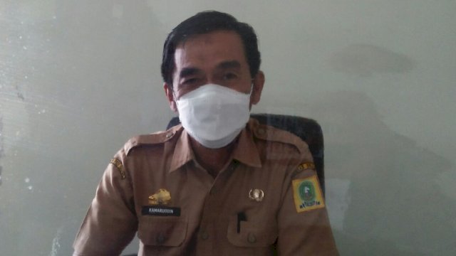 Kepala Dinas Tanaman Pangan Hortikuktura dan Perkebunan Kabupaten Sinjai, Kamaruddin.
