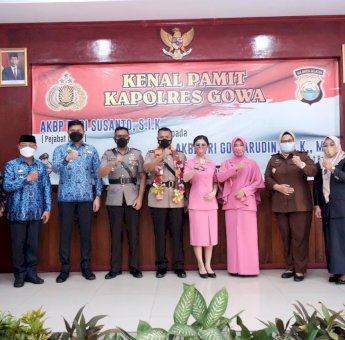 Adnan Purichta Harap Pemkab dan Polres Gowa Bersinergi untuk Majukan Daerah