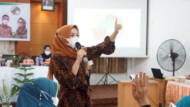 Ketua PKK Kabupaten Gowa, Priska Paramita Adnan.