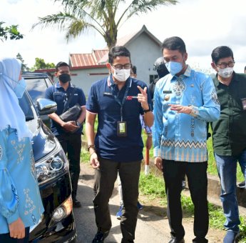 Kunjungan di Sinjai, Sandiaga Uno Harap Desa Wisata Mampu Kembangkan Ekonomi Desa