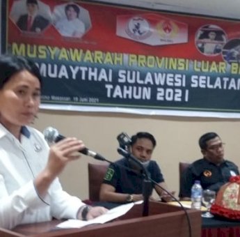 Nurahmi KS Aklamasi Pimpin Muaythai Indonesia Sulsel