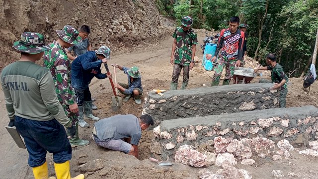 TMMD Ke-111 Kodim Selayar, Buka Akses Jalan Daerah Terisolir Puluhan Tahun