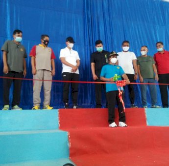 Dansatgas TMMD Ke 111 Kodim 1415/Selayar Hadiri Peresmian GORTA