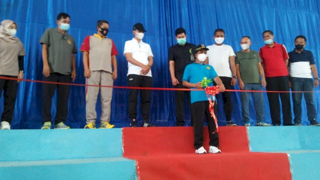 Dansatgas TMMD Ke 111 Kodim 1415/Selayar Hadiri Peresmian GORTA