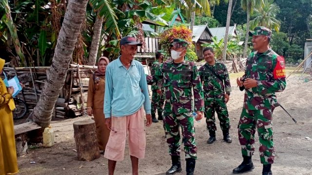 TMMD Ke 111 Kodim Selayar Hidupkan Suasana Kampung Terisolir