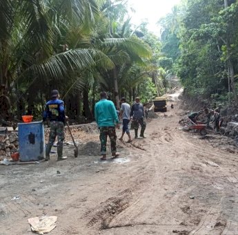 Berkat TMMD 111 Selayar Kampung Tola Sudah Bisa Diakses Kendaraan Roda Empat, Warga Bersyukur