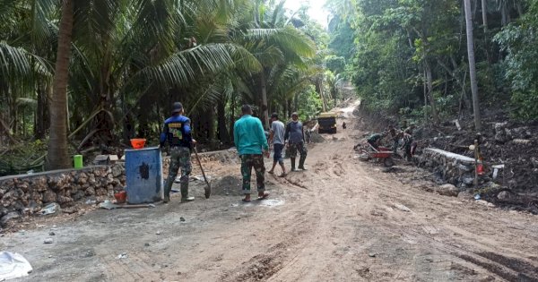 Berkat TMMD 111 Selayar Kampung Tola Sudah Bisa Diakses Kendaraan Roda Empat, Warga Bersyukur