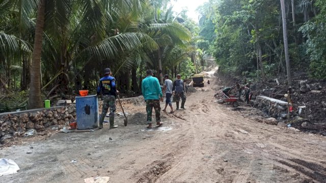 Berkat TMMD 111 Selayar Kampung Tola Sudah Bisa Diakses Kendaraan Roda Empat, Warga Bersyukur