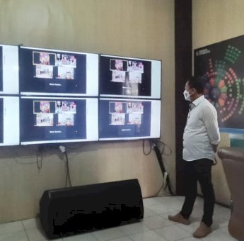 Kontrol Disiplin Protkes, Camat Makassar Bersama Master Covid Hadirkan Aplikasi Monitoring