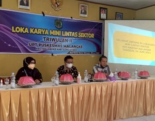 Puskesmas Malangke Gelar Lokakarya Mini Lintas Sektor, Bahas Pembangunan Kesehatan