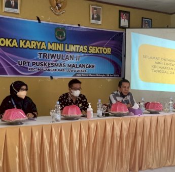 Puskesmas Malangke Gelar Lokakarya Mini Lintas Sektor, Bahas Pembangunan Kesehatan
