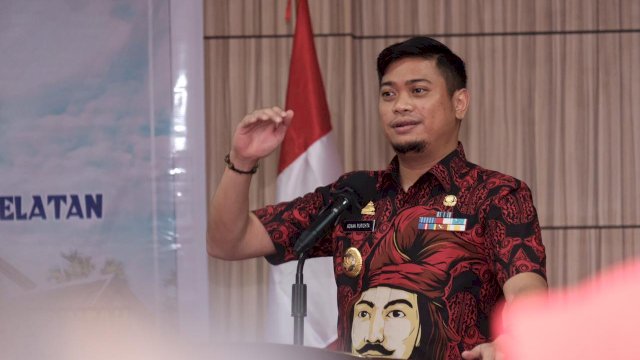 Bupati Gowa, Adnan Purichta Ichsan.