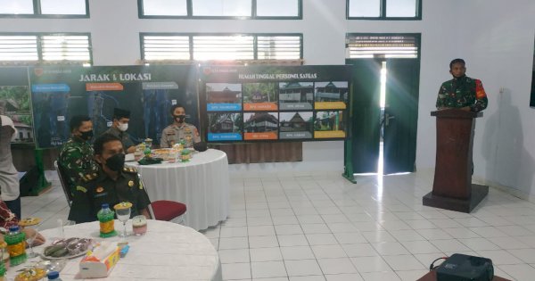 Letkol Kav Adi Priatna Paparkan Rangkaian Kegiatan TMMD 111 Selayar Ke Tim Wasev Mabes TNI