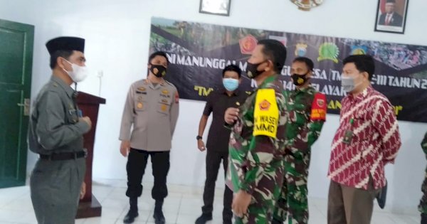 Hadiri Paparan Progres TMMD 111 Kodim Selayar, Wabup Saiful Arif Sampaikan Kondisi Wilayah