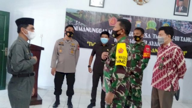 Hadiri Paparan Progres TMMD 111 Kodim Selayar, Wabup Saiful Arif Sampaikan Kondisi Wilayah