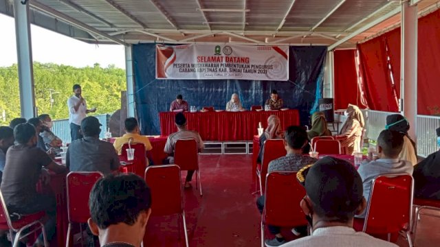 Musyawarah Pembentukan Pengurus DPC ABPEDNAS yang dihadiri Dinas PMD Kabupaten Sinjai