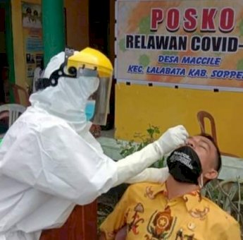 Kades Maccile Soppeng: Semua Warga Harus Vaksin Sinovac Covid-19