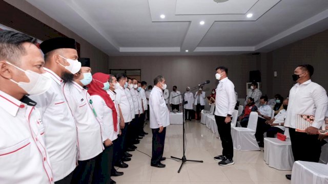 Adnan Harap Pengurus PMI Sidrap dan Parepare Mampu Bersinergi dengan Pemerintah Setempat