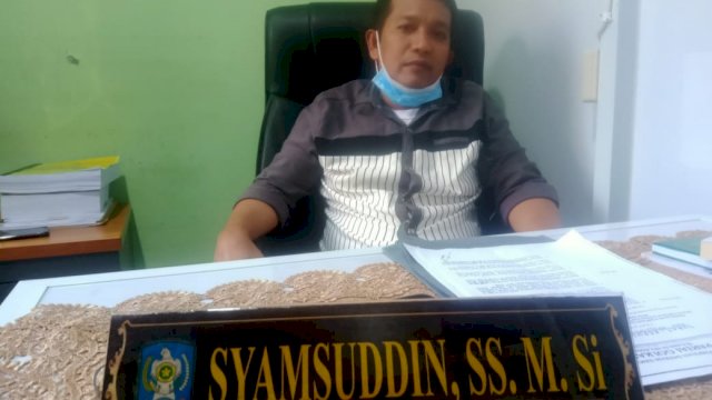 Anggota Fraksi Golkar DPRD Soppeng, Syamsuddin.