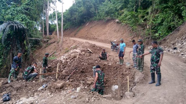 Progres Pembangunan Sembilan Duecker oleh TMMD 111 Selayar Capai 50 Persen