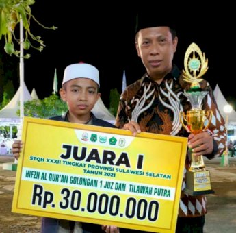 Ahmad Rakhrurozi Bawah Nama Kabupaten Gowa ke Tingkat Provinsi