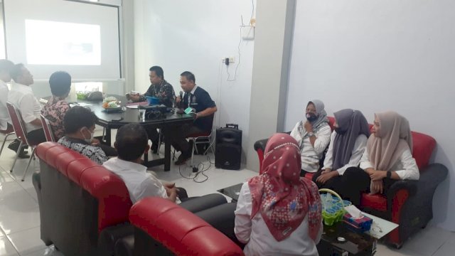 Badan Penelitian dan Pengembangan Daerah (Balitbangda) Kota Palopo silaturahmi bersama Universitas Muhammadiyah (Unismuh) Kota Palopo, Rabu (2/6/2021).