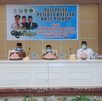 Lepas Kafilah Ikut Tilawatil Quran, Ini Pesan Wali Kota Palopo