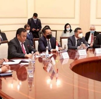 Ketua DPRD Makassar Dampingi Wakil Ketua DPR RI ke Uzbekistan