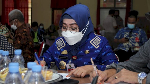 Pj Sekda Kabupaten Gowa, Kamsina. (istimewa)