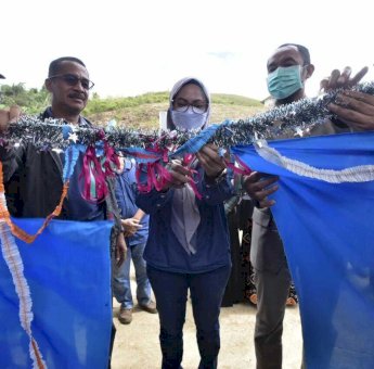 Bupati Luwu Utara Resmikan SPBU Satu Harga di Seko